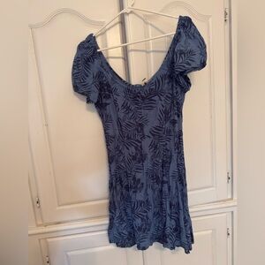 Roxy Floral Blue Dress